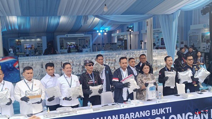 BNN Musnahkan 3,3 Ton Barang Bukti Narkotika Hasil Pengungkapan Kasus di Bali, Gresik, dan Jakarta
