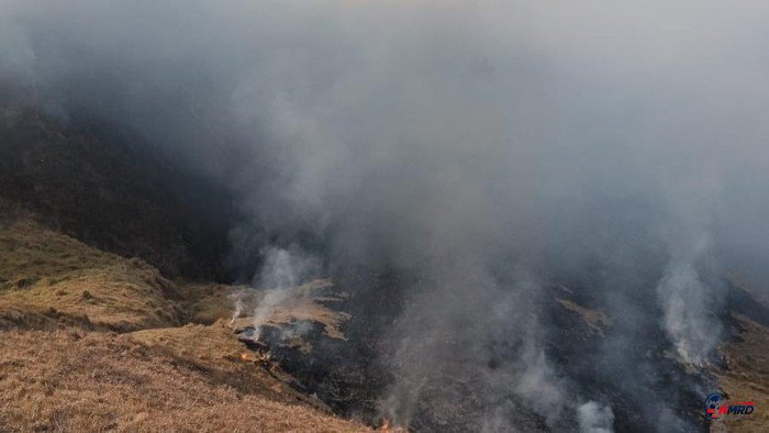 Karhutla Kaldera Bromo Meluas, 120 Hektare Kawasan TNBTS Terdampak dan Pemadaman Gunakan Helikopter Water Bombing