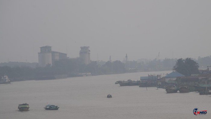 Kabut Asap Selimuti Palembang, Kualitas Udara Masuk Kategori Tidak Sehat Akibat Karhutla