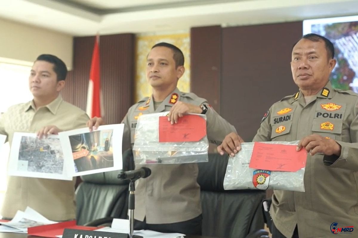 Polres Berau Tetapkan Pembakar Lahan Jadi Tersangka, 12 Hektare Hangus dan Rugikan Rp1,2 Miliar