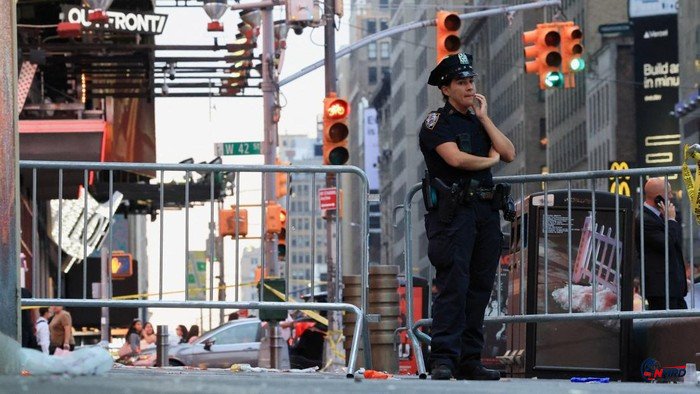 Wakil Presiden Bank of America Tewas Ditikam di Times Square, Pelaku Ditembak Polisi