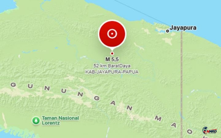 Gempa Darat Guncang Papua, Getaran Terasa di Sarmi hingga Jayapura