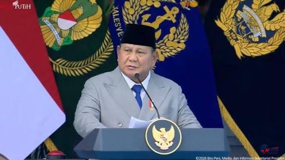 HUT ke-81 TNI, Prabowo Tegaskan Jiwa dan Raga Prajurit Milik Rakyat Indonesia