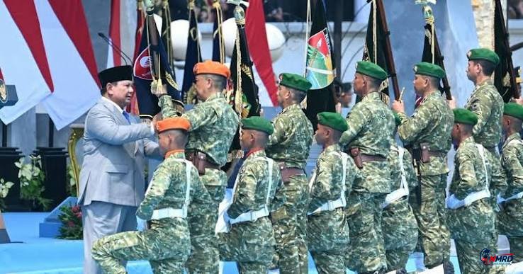 HUT ke-81 TNI, Prabowo Resmikan 204 Satuan Baru Termasuk 6 Kodam