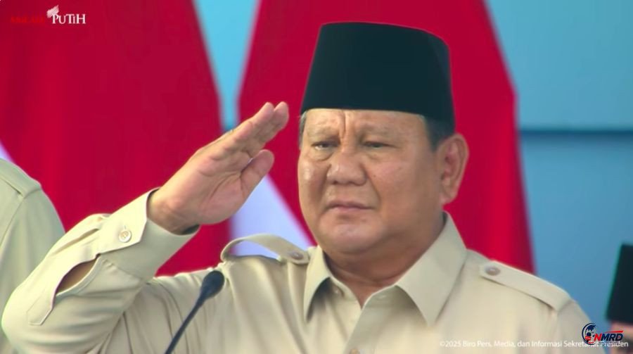 Puncak HUT ke-81 TNI Digelar Sederhana di Mabes TNI, Presiden Prabowo Jadi Inspektur Upacara