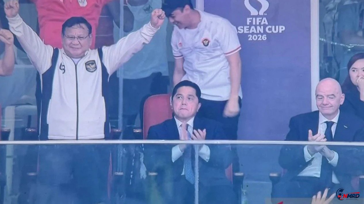 Prabowo Saksikan Langsung Indonesia Juara FIFA ASEAN Cup usai Kalahkan Thailand