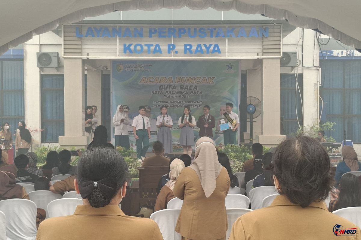 Pemilihan Duta Baca Palangka Raya 2026 Digelar di Tengah Kabut Asap Berbahaya