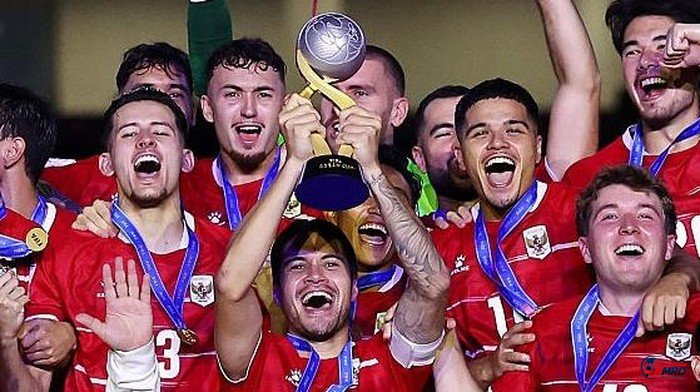Timnas Indonesia Tetap Peringkat 117 FIFA usai Juara ASEAN Cup