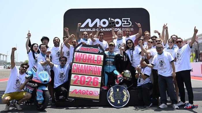 Maximo Quiles Juara Dunia Moto3 2026 usai Menang di Sirkuit Mandalika