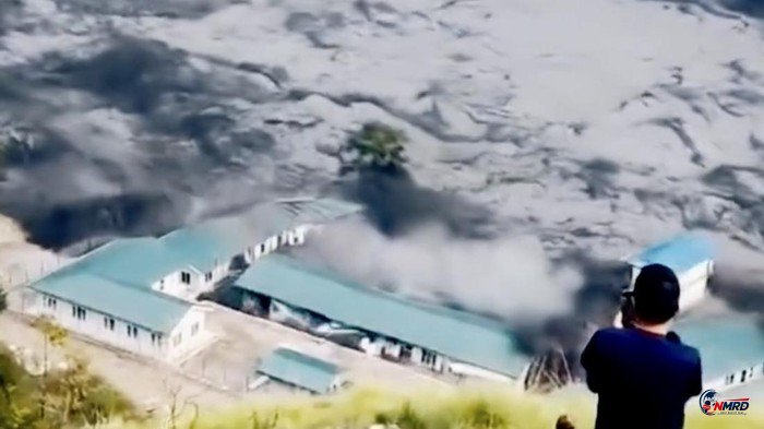 Banjir Bandang Terjang Nepal usai Longsor Tutup Sungai Budhi Gandaki