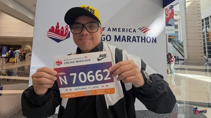 Saykoji Berlari Hampir 10 Jam di Chicago Marathon 2026, Tetap Tuntaskan 42 Kilometer Meski Lewati Batas Waktu