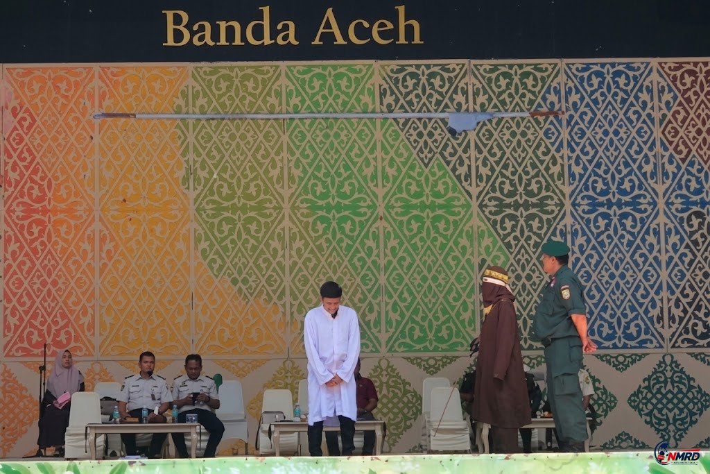 Empat Terpidana Zina Dicambuk 100 Kali di Banda Aceh, Jaksa Eksekusi Putusan Inkrah