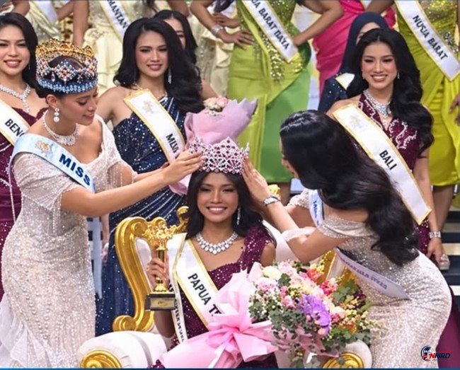 Alda Callista dari Papua Tengah Raih Mahkota Miss Indonesia 2026